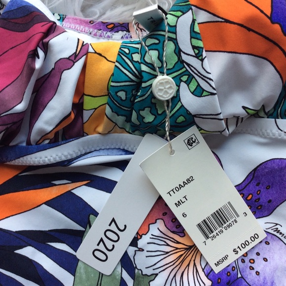 NWT Trina Turk Amazonia Tankini Top - Picture 10 of 12
